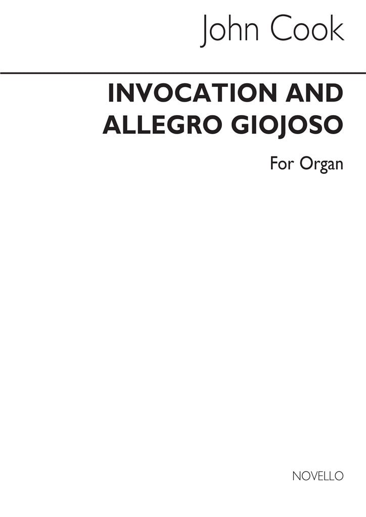 Invocation And Allegro Giocoso For